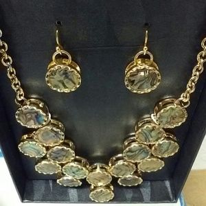 Earrings and Necklace